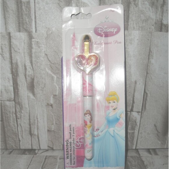 NEW by DISNEY PRINCESS CINDERELLA BALLPOINT PEN AGES 5+ - Picture 2 of 6